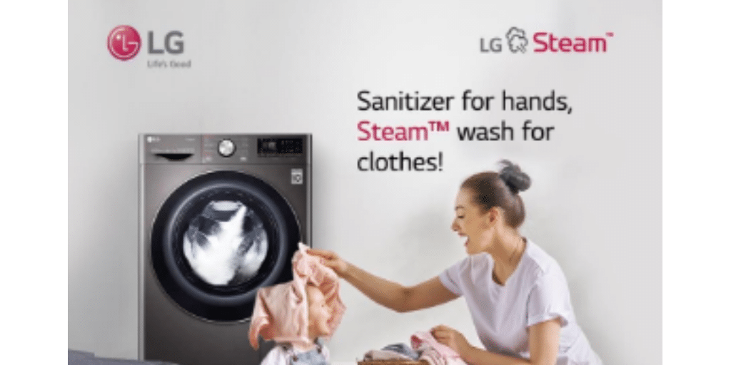 LG Front Loading Washing Machines with Steam technology