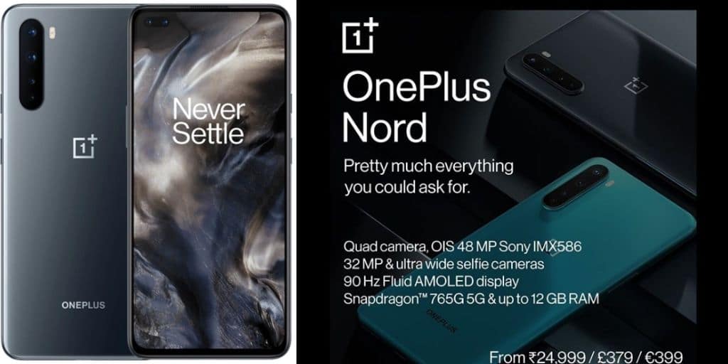 OnePlus Nord Price and Specification